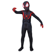 Tcosplay Kids Black Spiderman Cosplay Costume