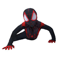 Tcosplay Kids Black Spiderman Cosplay Costume