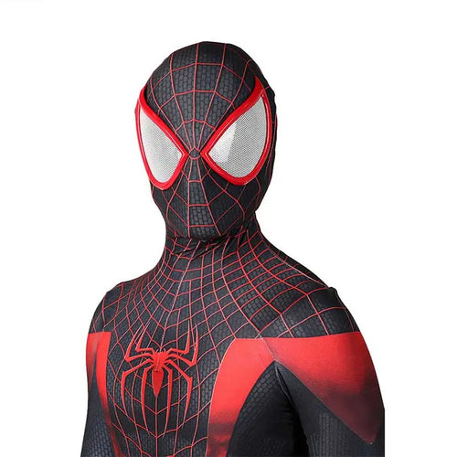 Tcosplay Black Spiderman Jumpsuit Spider-Verse