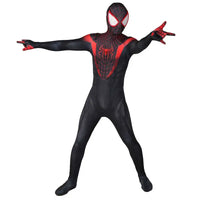 Tcosplay Black Spiderman Jumpsuit Spider-Verse