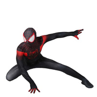 Tcosplay Black Spiderman Jumpsuit Spider-Verse