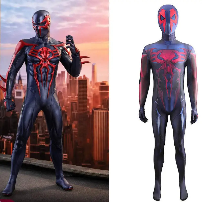 Tcosplay PS4 Spider-Man 2099 Black Costume