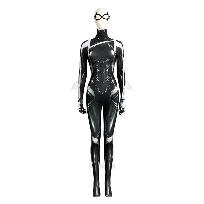 Tcosplay Spider-Man2 Black Cat Bodysuit Mask