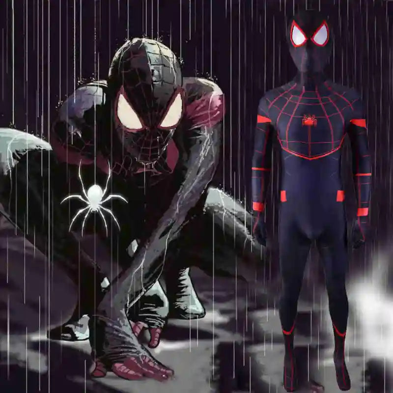 Tcosplay Spider-Man Miles Morales Costume