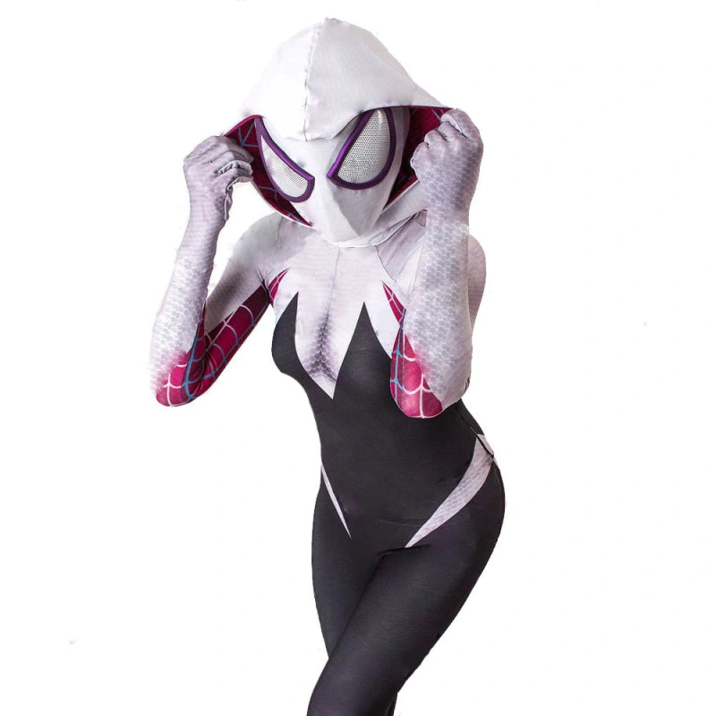 Tcosplay Spider-Man Spider-Gwen Costume