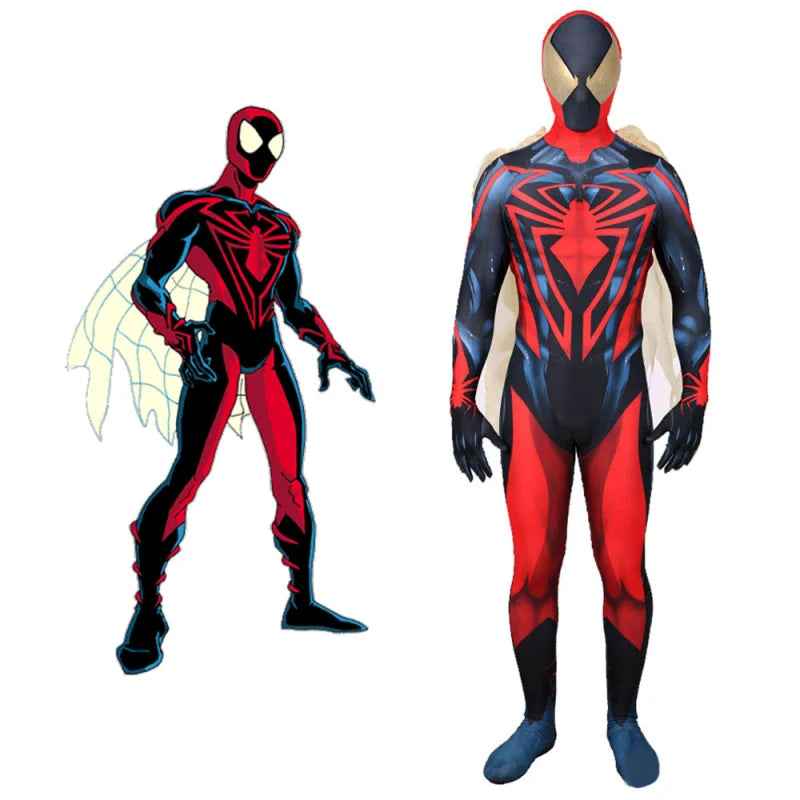 Tcosplay Spider Peter Parker Costume With Cape